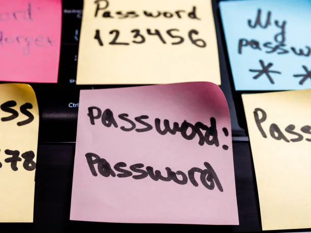 Soll ich meine Passwörter aufschreiben?